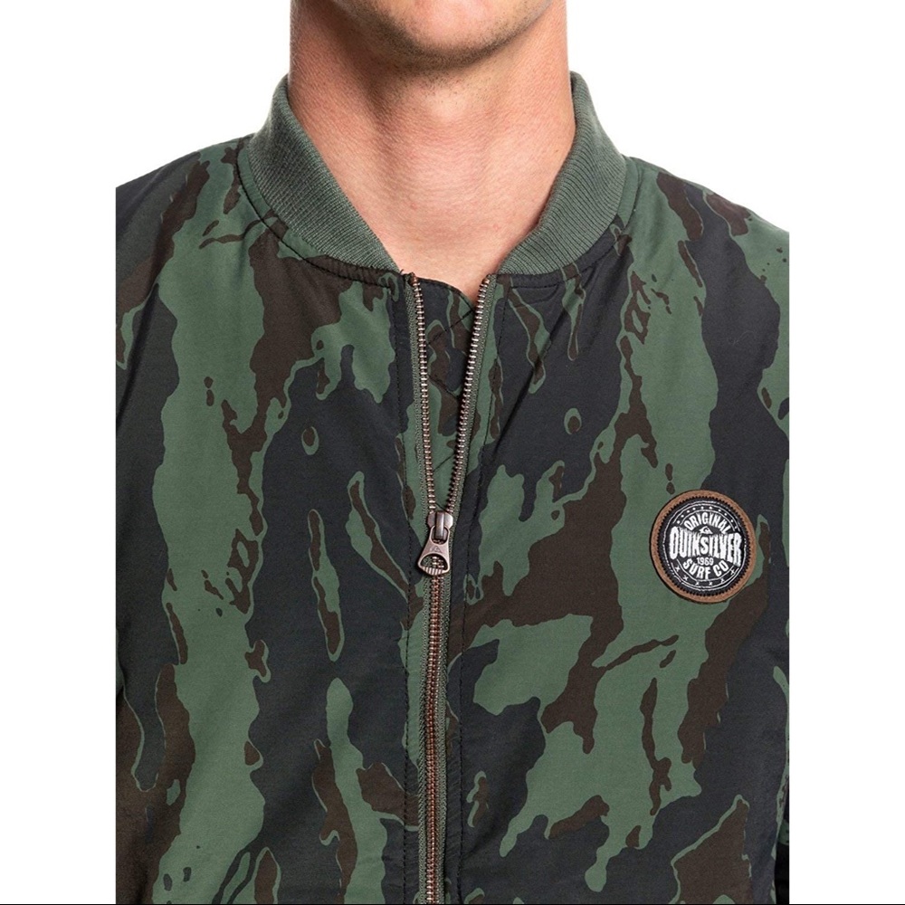 Quiksilver ‘Hakata Bay II’ Bomber Jacket - Picture 7 of 9